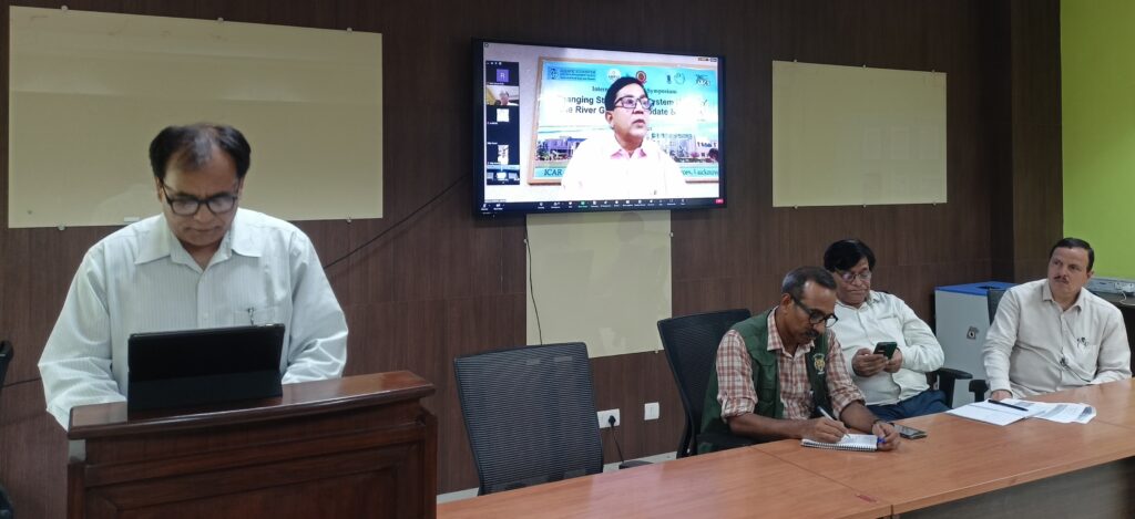 Changing status of Ecosystem Ecosystem health of River Ganga